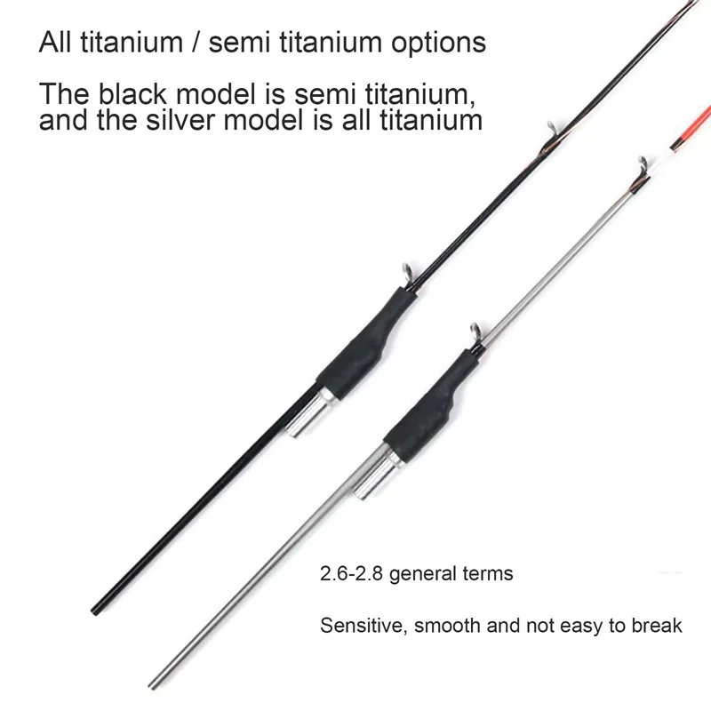

Full length 55cm Half/full Titanium Alloy Raft Stick Tip Pole Crane Repair Refit Replacement Fishing Tackle