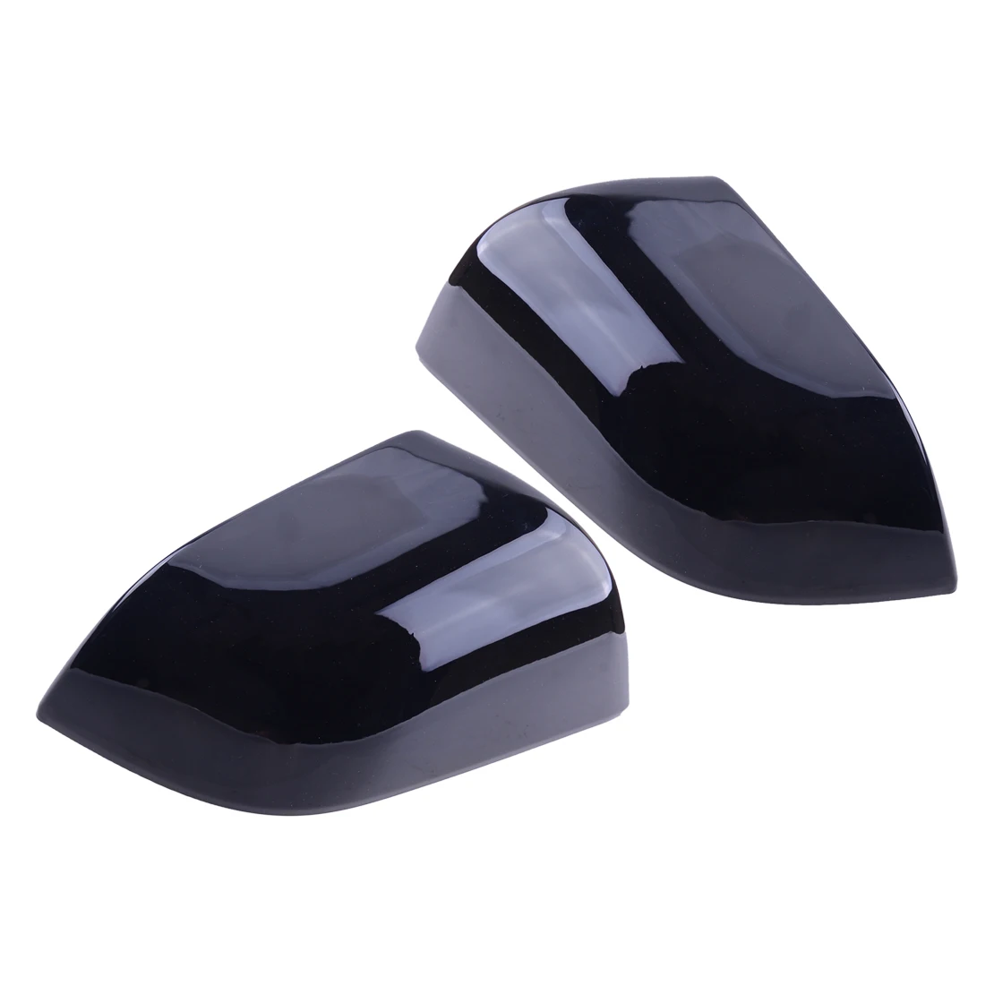 

1 Pair Glossy Black Car Left Right Door Side Rear View Wing Mirror Cover Cap Trim Fit for Tesla Model 3 2021 2020 2019 2018 2017