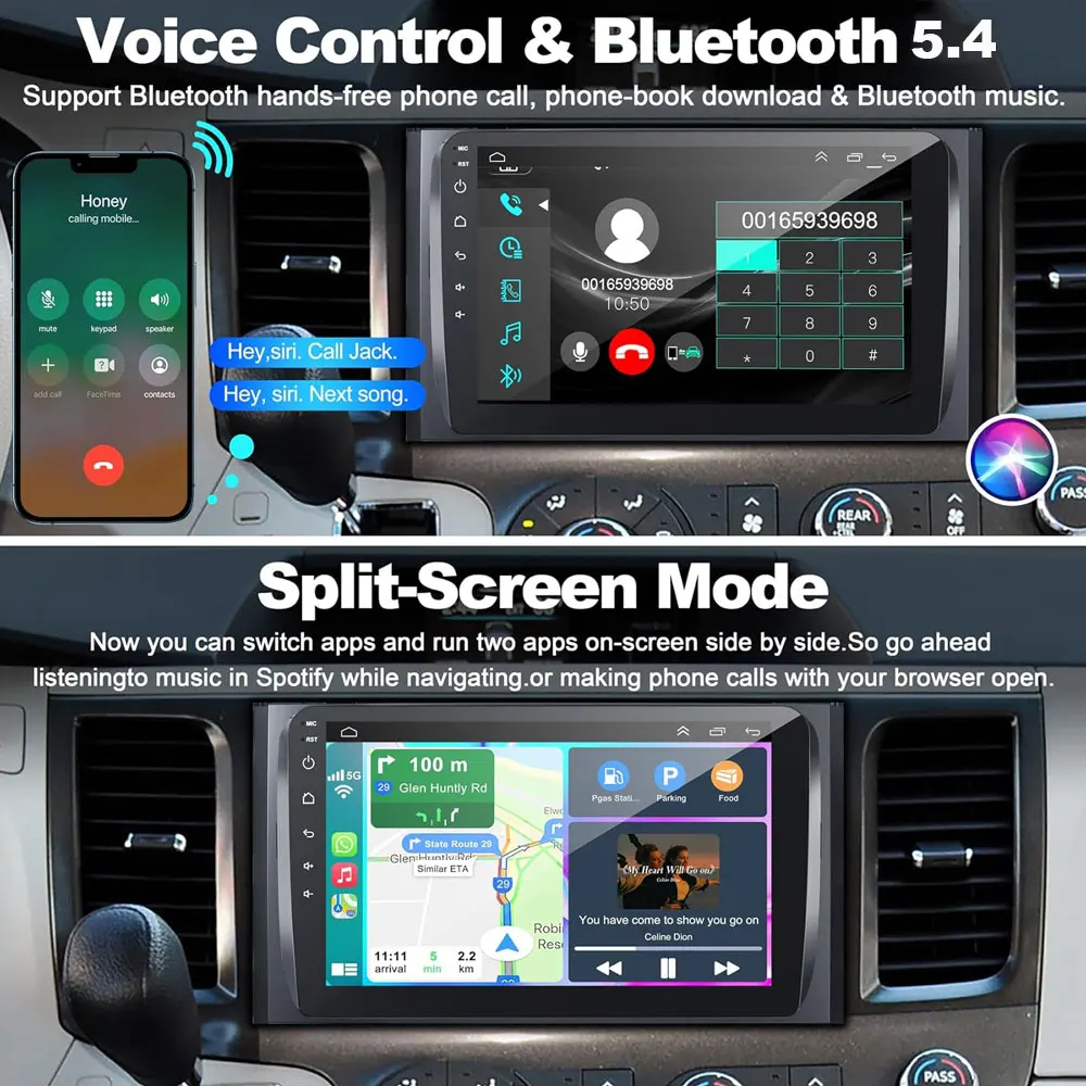 Автомобильный радиоприемник Android 14 для Nissan Juke YF15 2010-2014 GPS Carplay Мультимедийный