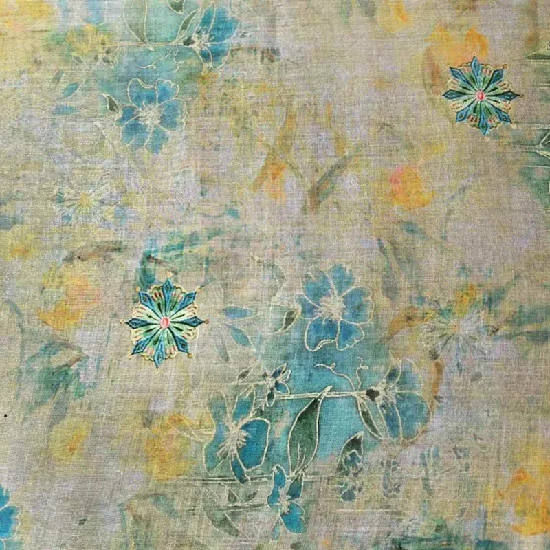 Растительный стиль высокое качество натуральная чистая ткань для нижнего белья