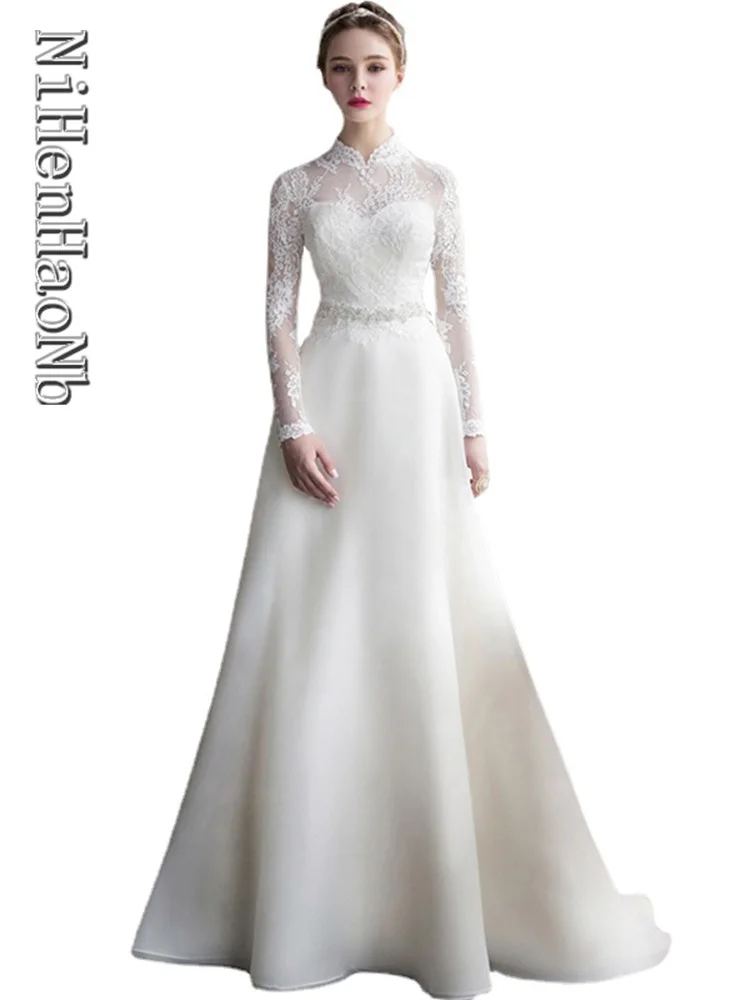 

Wedding Dress Floor-Length A-Line Wedding Dresses Vestido De Noiva