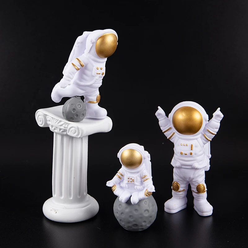 

Образовательная фигурка космонавта, Настольный украшения для дома, 3 шт.
