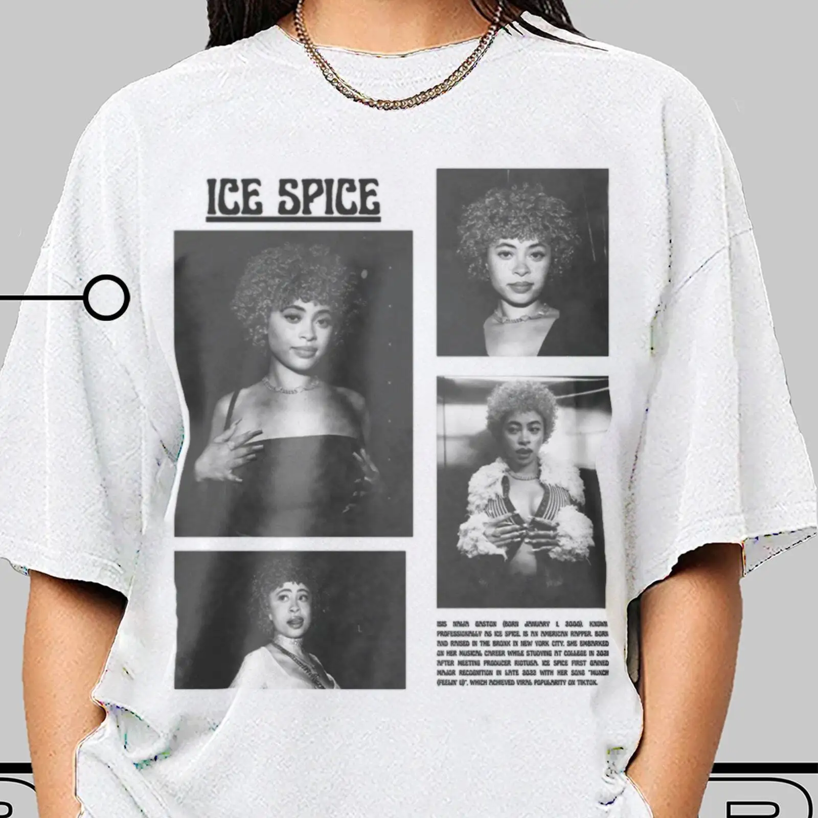 Винтажная футболка для Хэллоуина с изображением ледяной специи