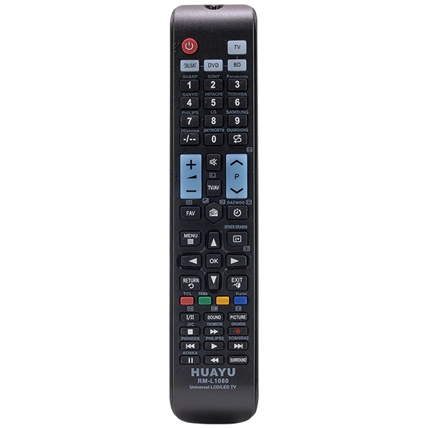 Универсальный светодиодный телевизор HUAYU KL RM-L1080 | Электроника