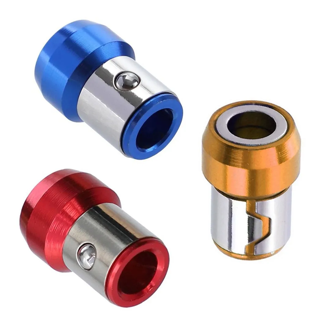 

Universal Magnetic Ring 1/4"Metal Screwdriver Bit Magnetic Ring For 6.35mm Shank Anti-Corrosion Drill Bit Magnet Powerful Ring