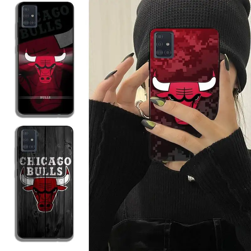 

Cool Digital Art Line Bull Head Phone Case For Samsung Note 8 10 20 S10 S20 Fe Lite S21 S30 Ultra Plus 5G Fundas Shell Cover