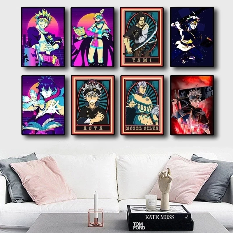 

Japanese Fantasy Adventure Anime Prints Home Decor Canvas Poster Painting Wall Art Modular Picture No Framework For Living Room