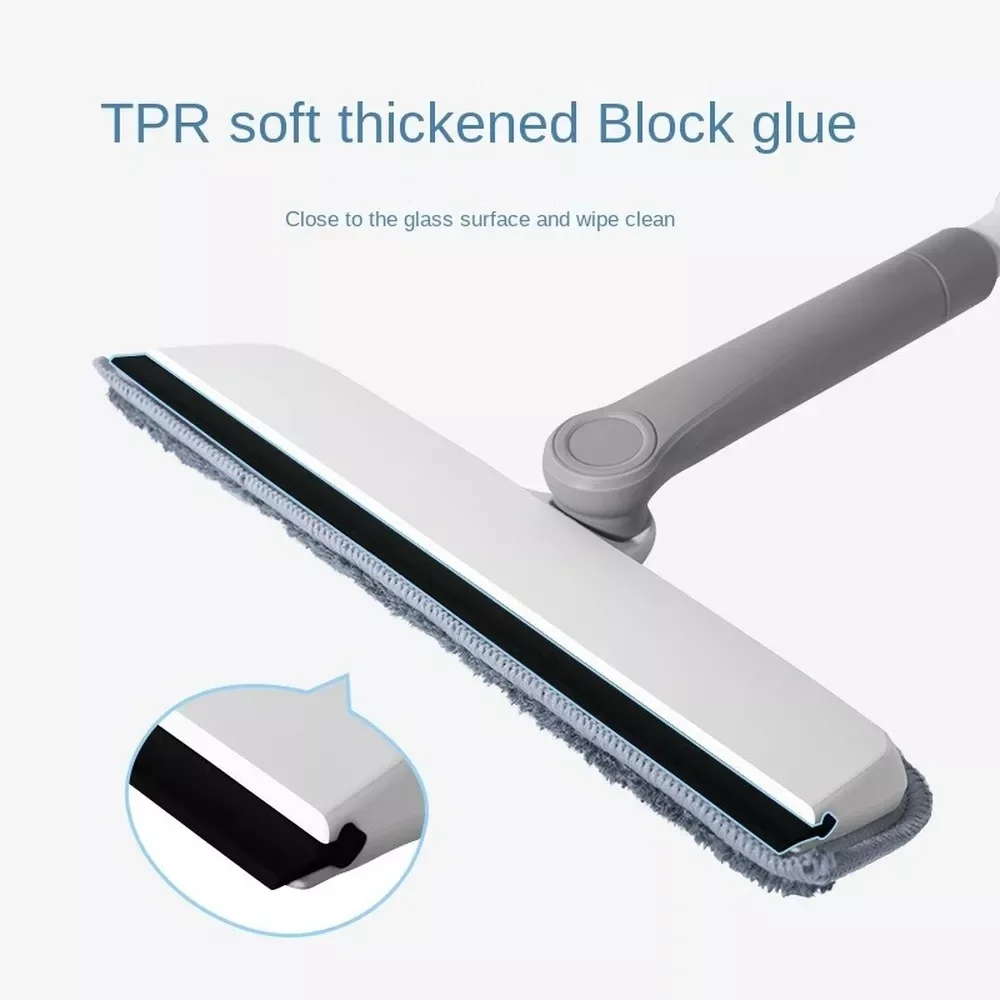 

Multifunction Window Cleaner Scraper Elescopic Rod Microfiber Glass Cleaning Brush Household Windows Cleaning Supplies