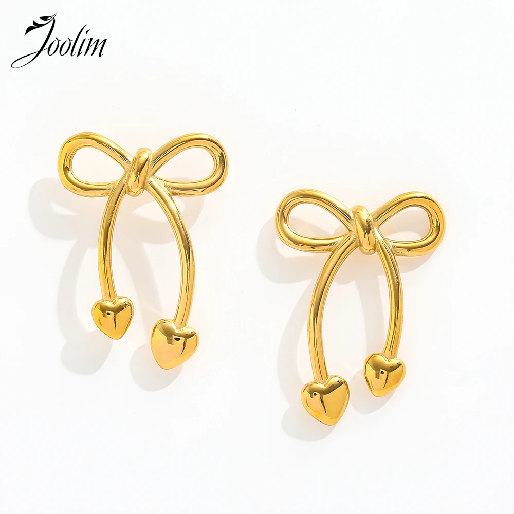 Joolim ювелирные изделия высокого качества PVD оптом не выцветают модные милые банты