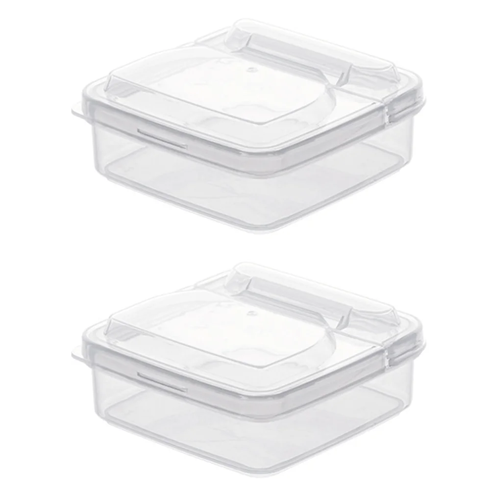 

Cheese Butter Keeper Storagecontainer Fridge Saver Box Dish Containers Refrigerator Bacon Meat Boxes Produce Slicedeli Case