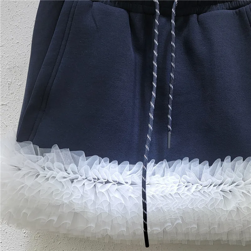 WTHT модные женские мини-юбки со складками и морщинистым подолом 2024 зимняя модная