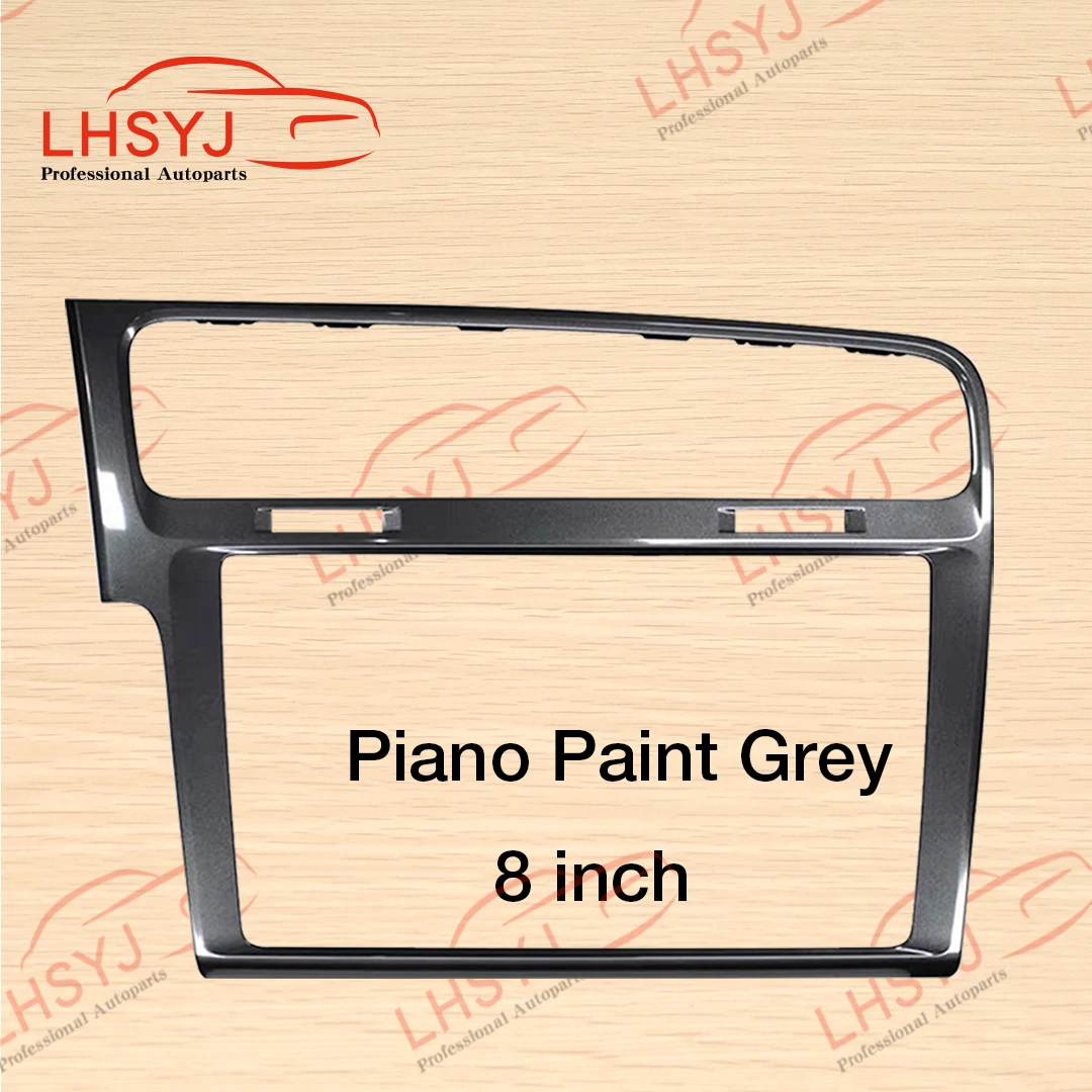 

8-дюймовая / 9,2-дюймовая черная рамка MIB для радиопанели, декоративная рамка для Volkswagen Golf 7 MK7 Golf 7,5 MK7,5 MIB, рамка экрана