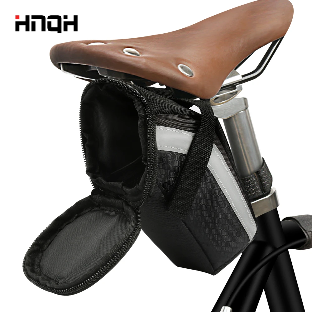 

Сумка HNQH велосипедная нейлоновая, портативная, для хранения велосипеда, водонепроницаемая, на седло заднего сиденья, Аксессуары для велоси...
