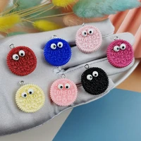 mix 10pcspack biscuits cookies with eyes resin charms diy craft bracelet earring jewelry finding handmade