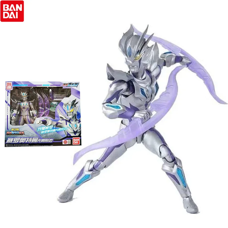 

Bandai Ultraman Zero Beyond Deluxe Edition Articulated Anime Figure Genuine Model Ornaments Action Toy Figure Toys for Children