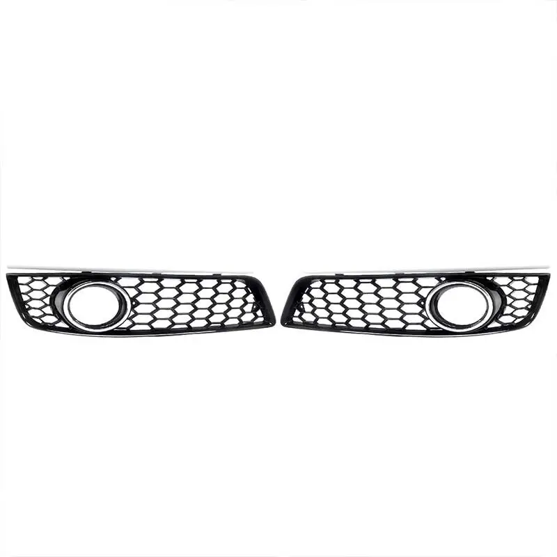 MAGICKIT 2X Honeycomb передний бампер решетка Противотуманные фары Чехлы для Audi A3 8P 2009-2012