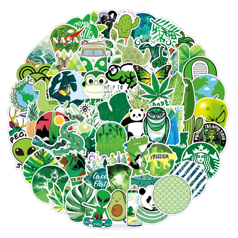 

10/30/50PCS Halloween Festival Cartoon Graffiti Waterproof Stickers Personalized Creative Decoration RefrigeratorHelmetWholesale