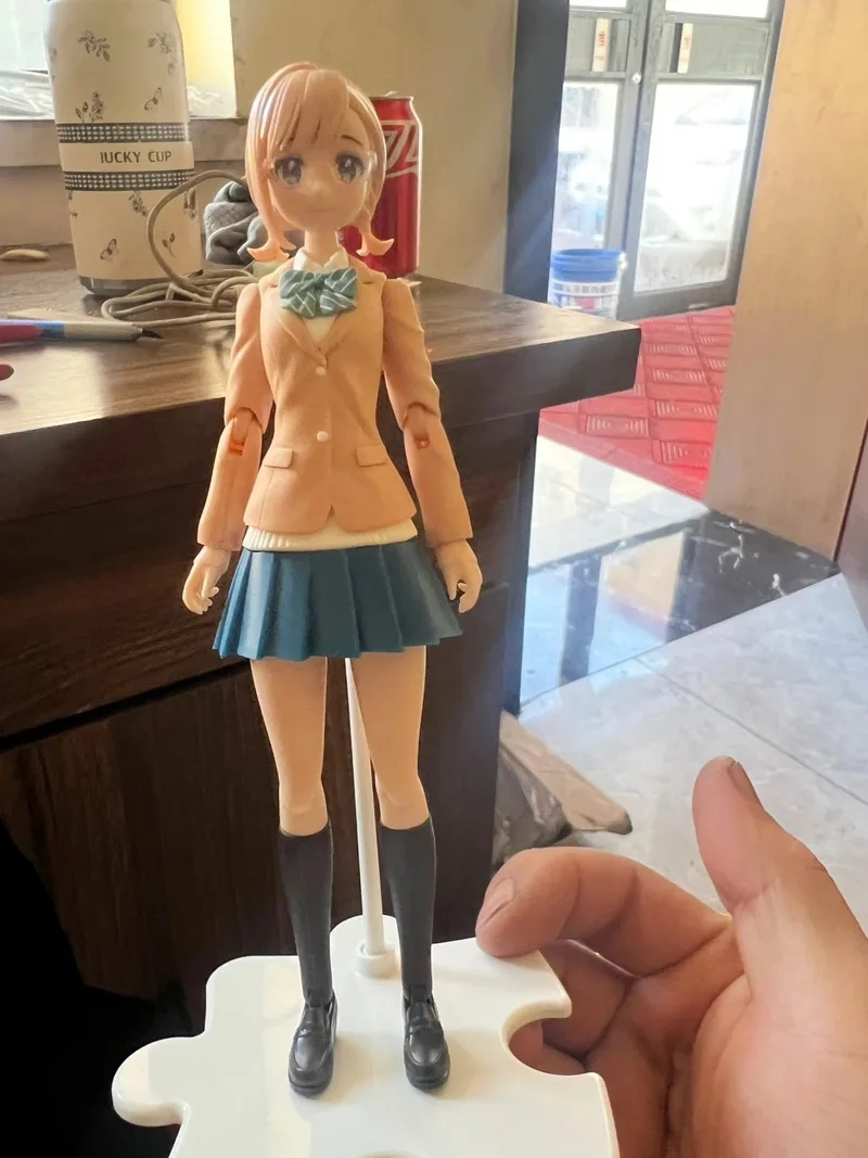 Коллекционная модель-конструктор Kotobukiya: Подвижная фигурка Суисай Шоджо Тэйен Хатори Рико в зимней школьной форме (Reifuku) (art.: 3920d9753da03) - 3920d9753da03