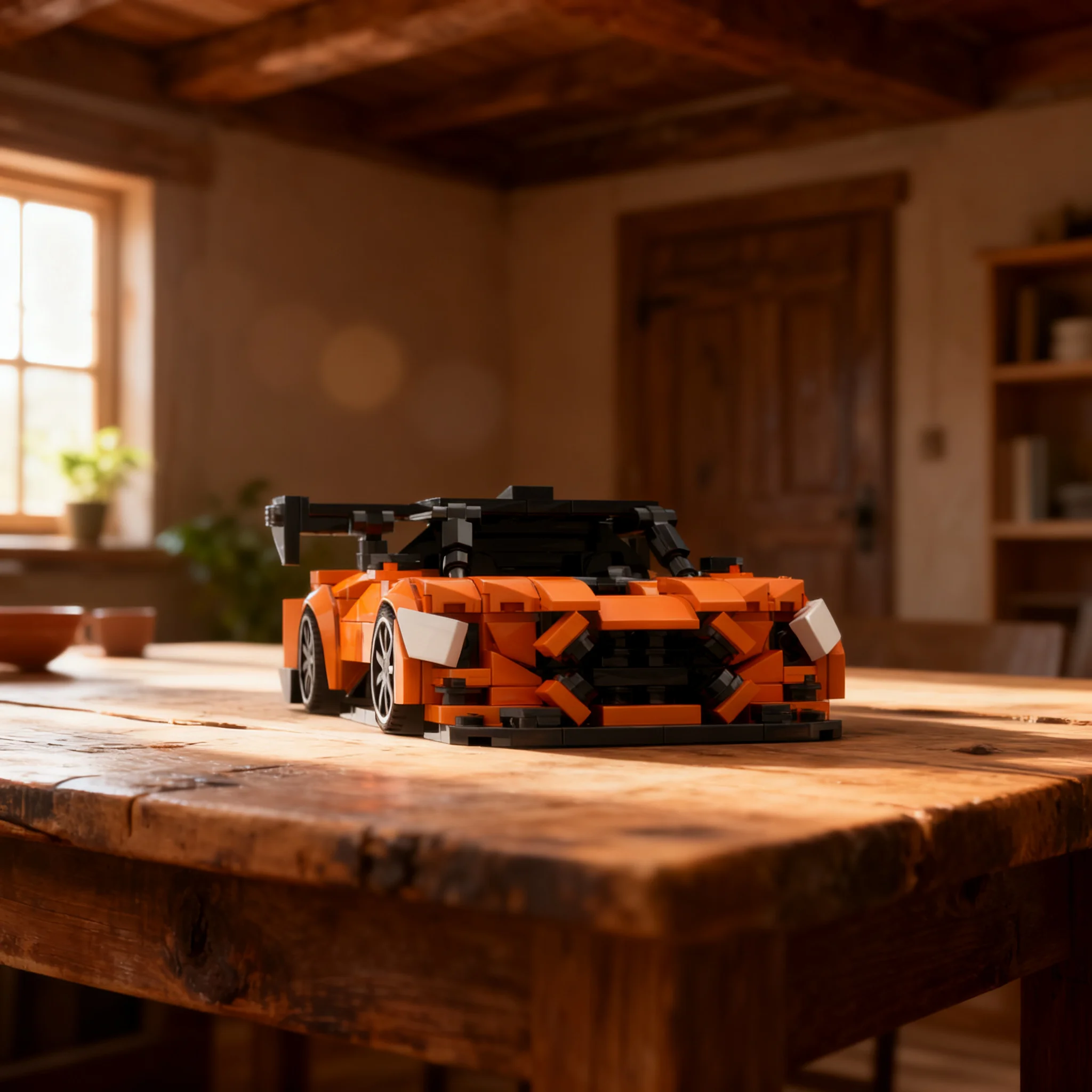Фото 398 деталей MOC City Champions Zenvo TSR-S, модель из строительных блоков, рождественский подарок, подарок на день рождения, коллекция креативных 3D-конструкторов, образовательный набор. №1