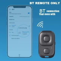 mini wireless remote shutter controller bluetooth compatible selfie button clicker for camera stick shutter recharga d4u0