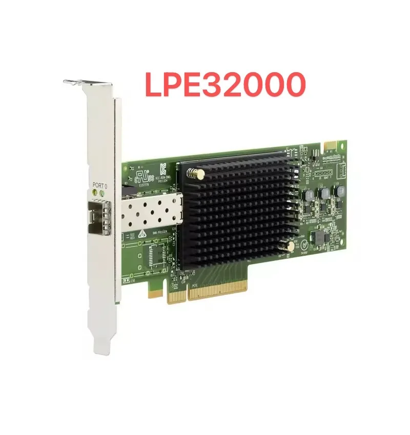 LPe32000 ALMOST НОВЫЙ Emulex LPe32000-M2 Gen 6 32GFC Однопортовый адаптер хост-шины FC