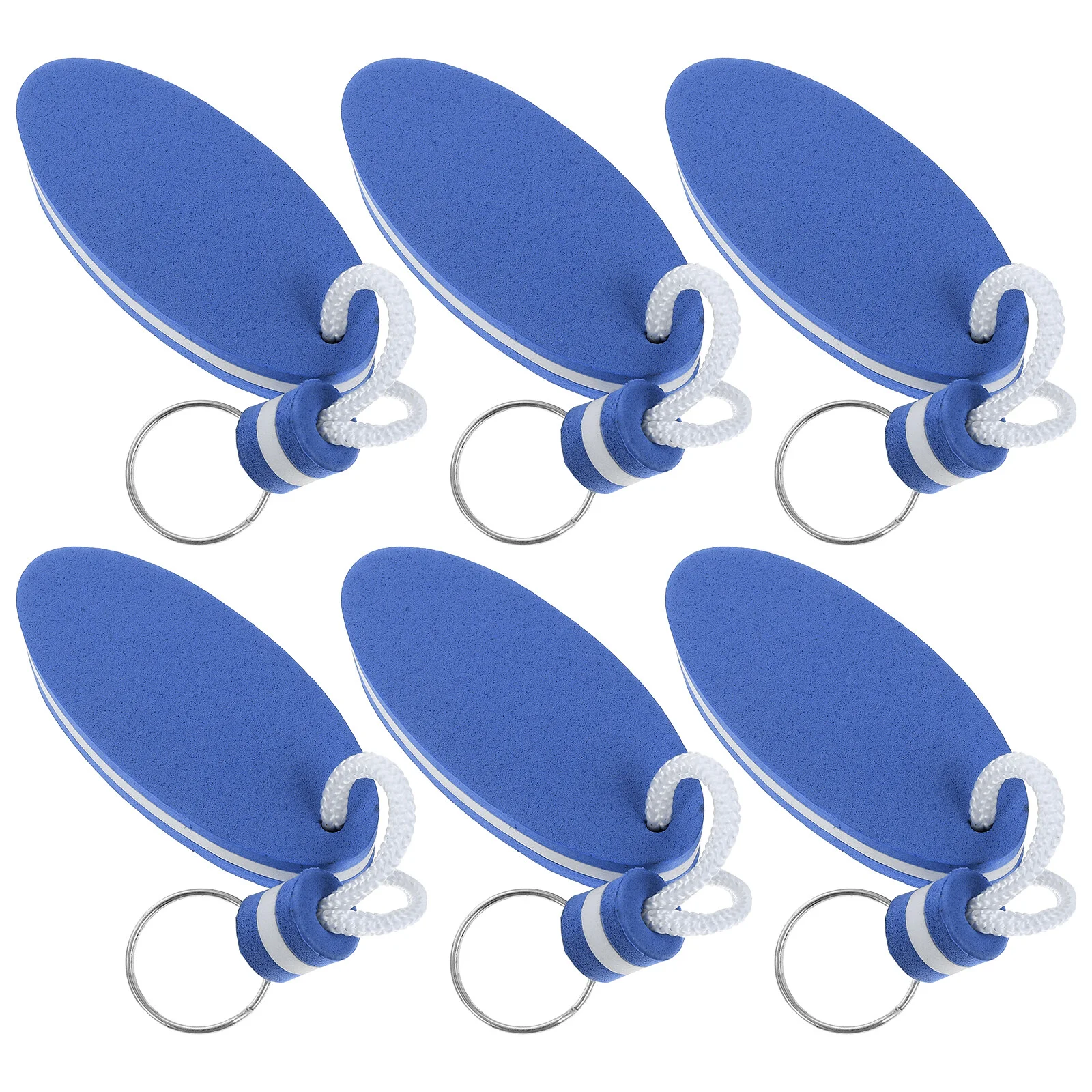 

6 Pcs Accessories Floating Charm Keychain Small Water Keychains Surfboard Sports Rings Eva Man Men