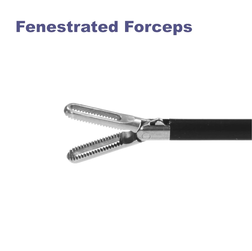 

Длинные лапароскопические хирургические инструменты для медицинского использования, синяя ручка с замком 5x450 мм для лапароскопической хирургии