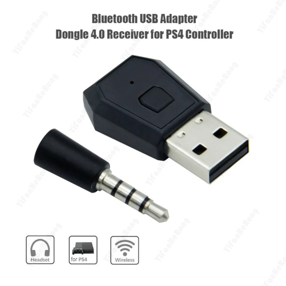 

USB Adapter Bluetooth-Compatible Transmitter For PS4 Playstation Wireless Bluetooth 4.0 Headsets Receiver Headphone Dongle