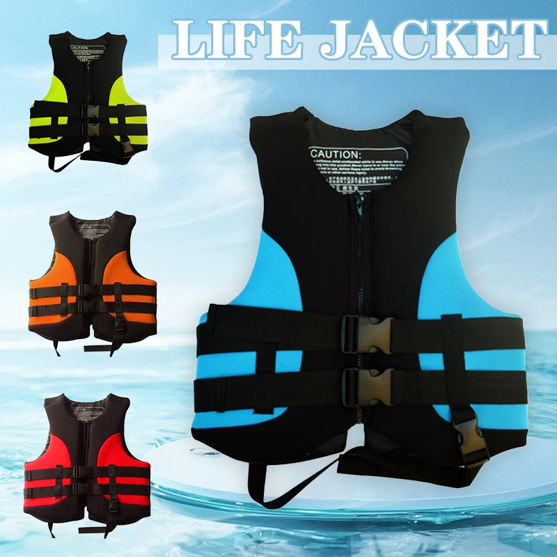 

Adult Child Life Jacket Durable Strong Buoyancy Surf Water Sports Boating Swimming Drifting Safety Vest Outdoor