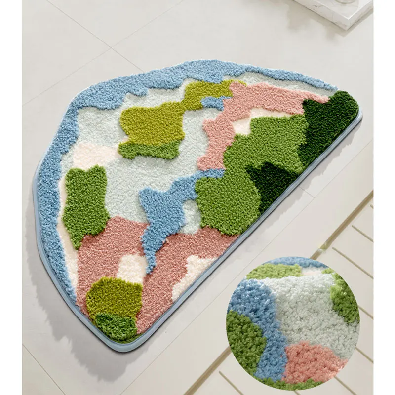 Зеленый мох стильные турфтинговые коврики необычное Искусственное искусство