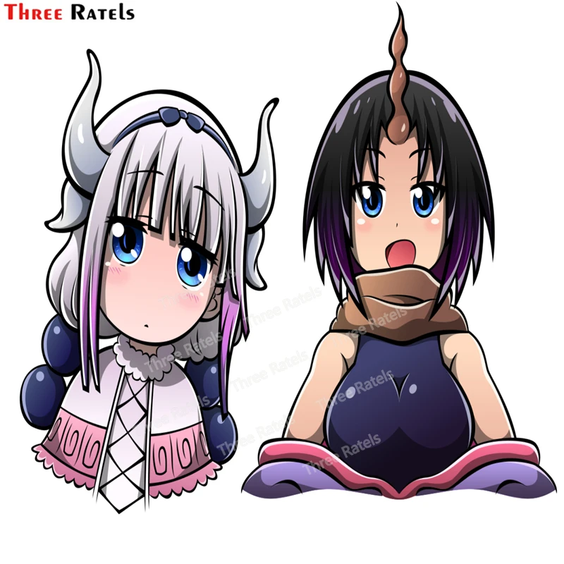 

Three Ratels E787 Kanna (Miss Kobayashi's Dragon Maid) Anime Brand Stickers Individual Car Accessories