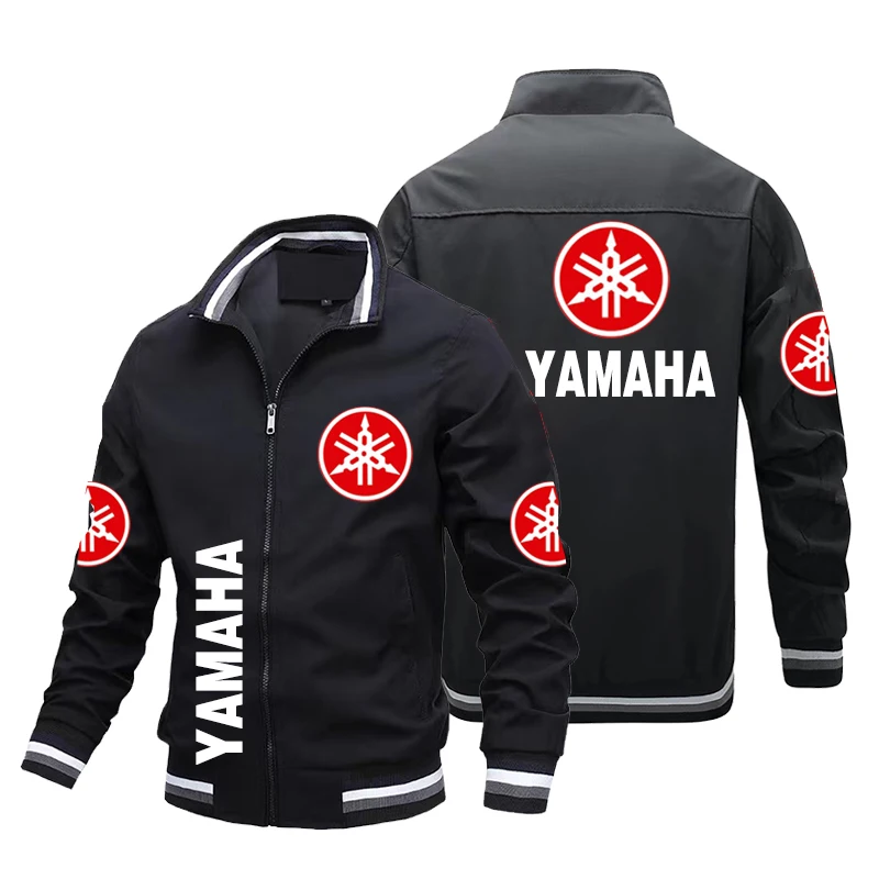 

Мужская мотоциклетная куртка Yamaha, облегающая куртка-бомбер, куртка Yamaha Racing Team, униформа на заказ, байкерская куртка Yamaha, мужская одежда