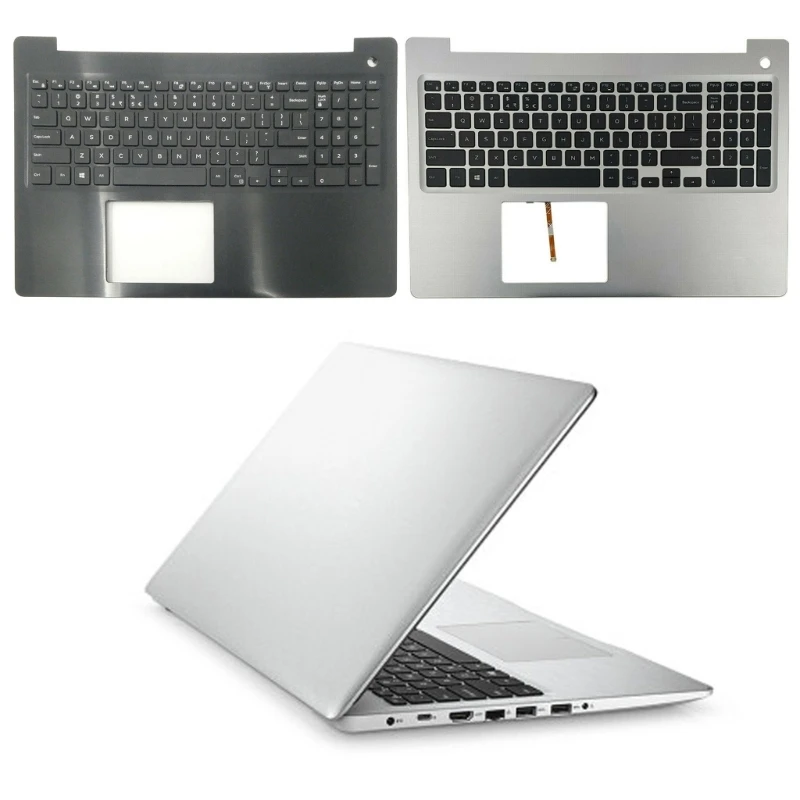 

New for Dell 15 5570 5575 Upper Palmrest Backlit Keyboard US Layout