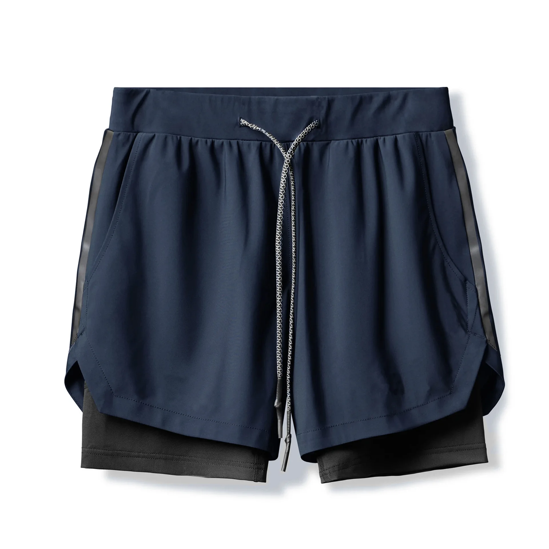 Free Shipping Layer Anti Light Sunning Shorts Men's Running Training Woven Five Point Pants Fashion Camouflage Basketball Pants