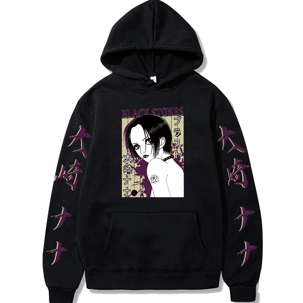 

Japan Anime Nana Osaki Hoodies Sweatshirt Print Long Sleeve Pullovers Clothes