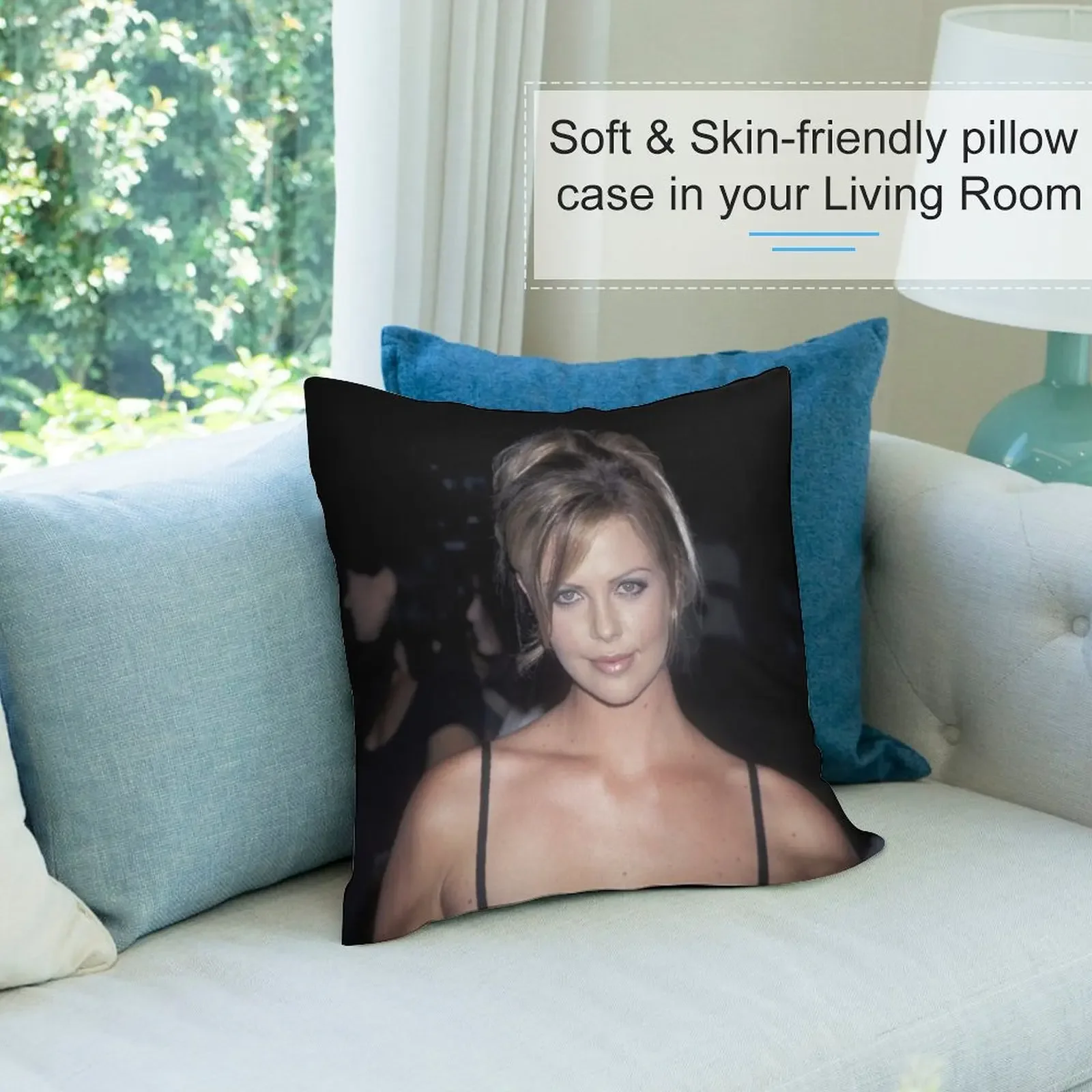 Подушка Charlize Theron Young рождественские чехлы декоративные подушки для гостиной