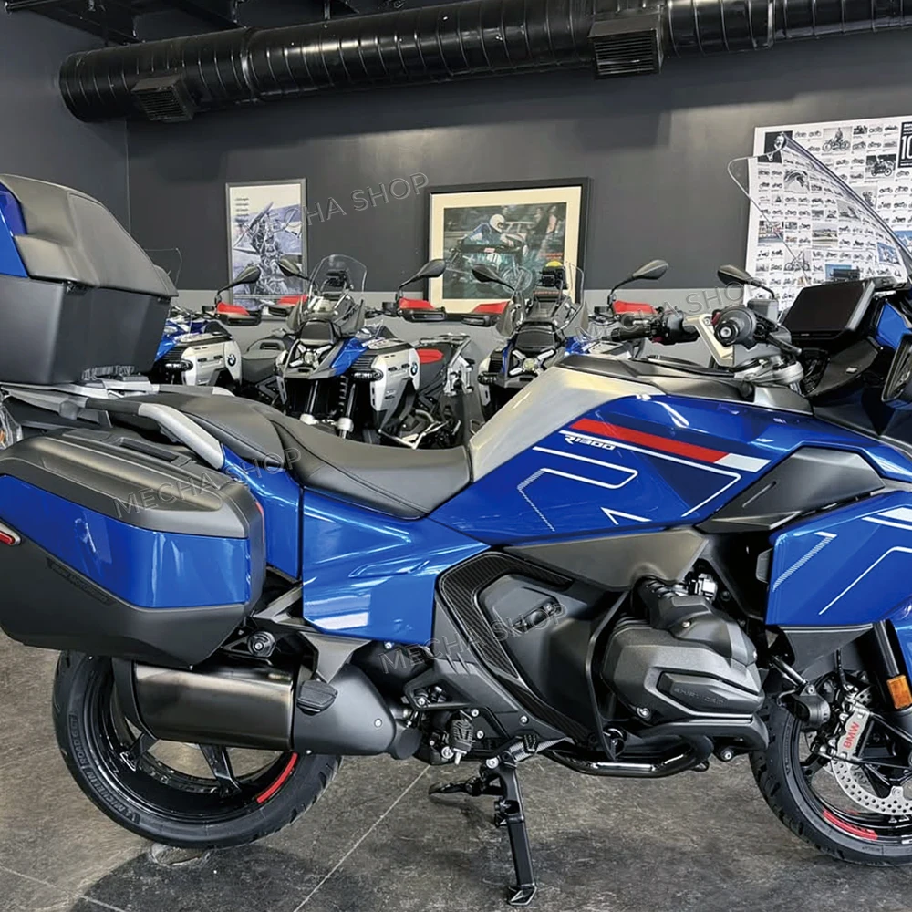 Фото Для R 1300 RT R1300RT 2025 2026 импульсный тройной черный 3D наклейка из смолы защитный комплект рамки №2