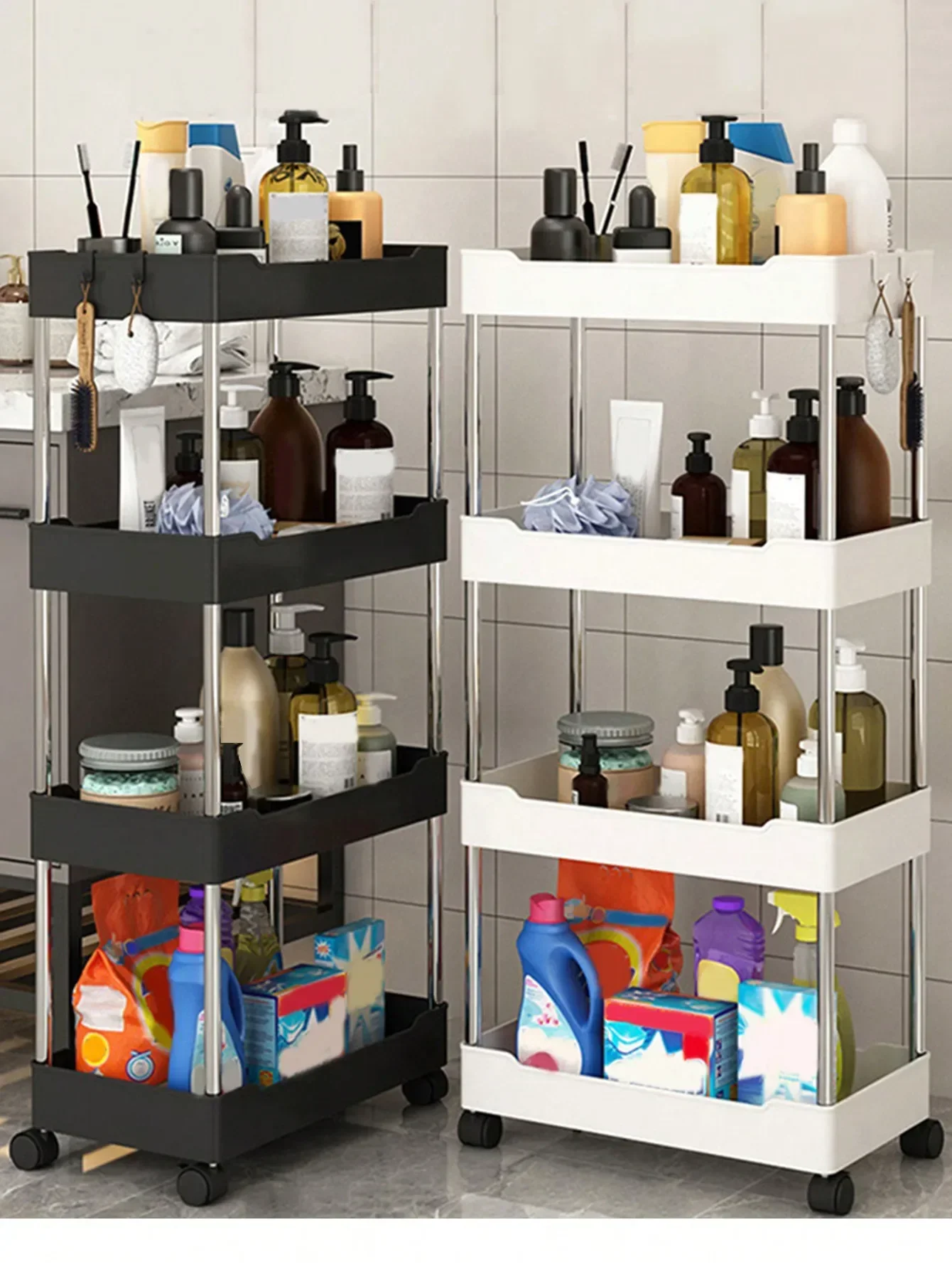 3/4 ярусная вращающаяся тележка