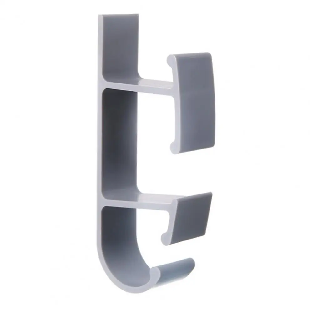 

Useful Hanging Hook Double Layer Storage Sturdy Bathroom Basin Hook Organizer