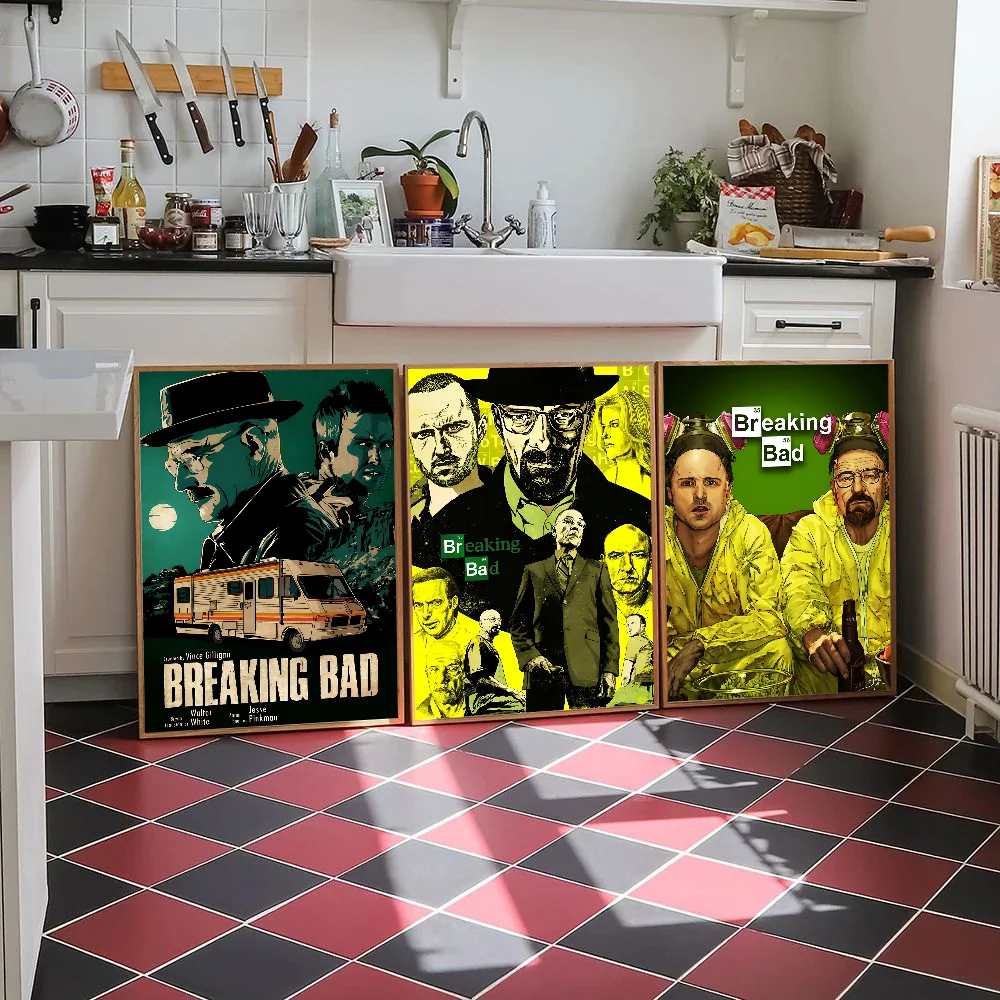 B-Breaking B-Bad постеры наклейки для гостиной спальни входа кафе настенное