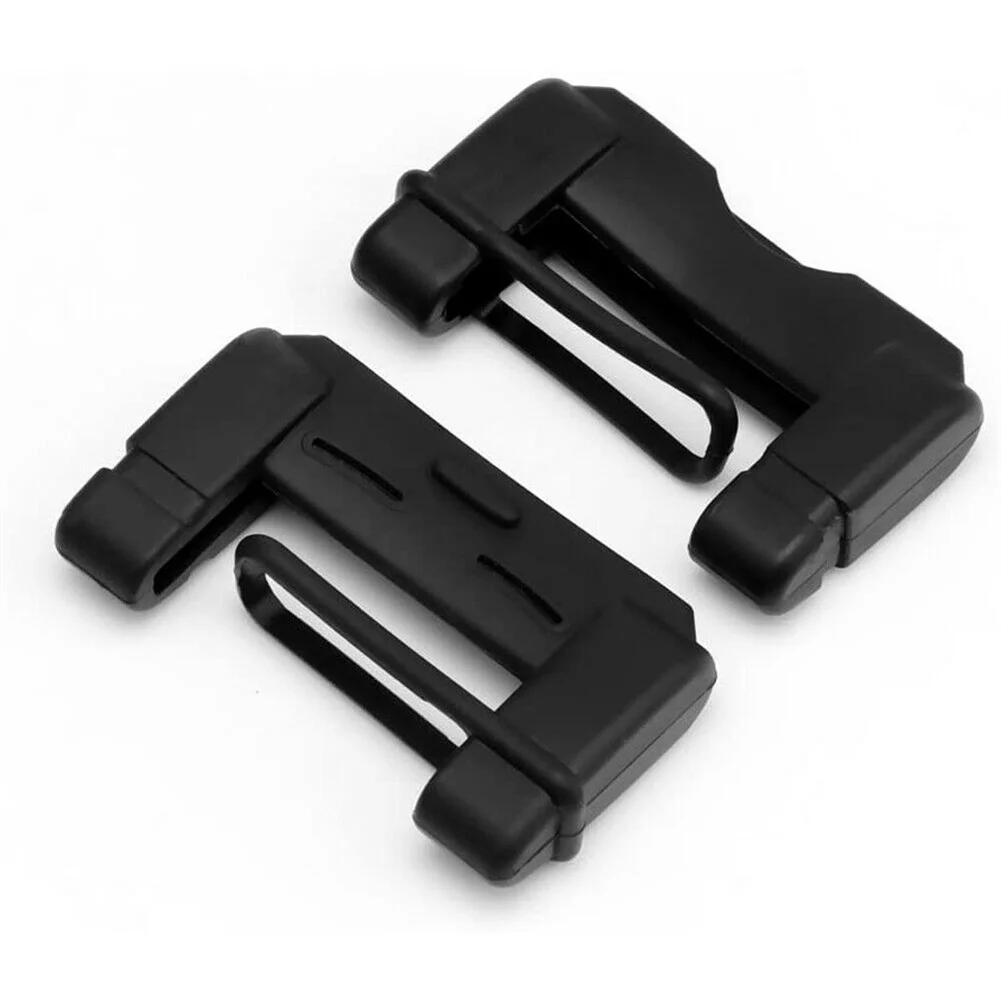 

2pcs Seat Belt Buckle Cover 40*70mm Silicone Black Buckle Clip Anti-Scratch Protector Cover Accessories