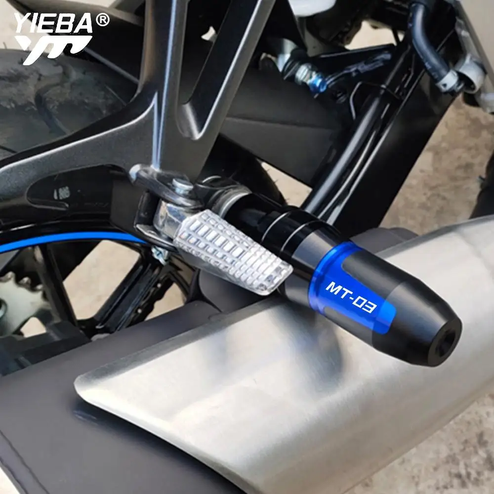 Аксессуары для мотоциклов YAMAHA MT03 MT-03 2015 2016 2017 2018 2019 2020 CNC слайдеры выхлопной рамы