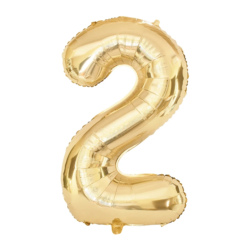 

Золотые фольгированные шары-цифры 40 дюймов CYZIWEIN