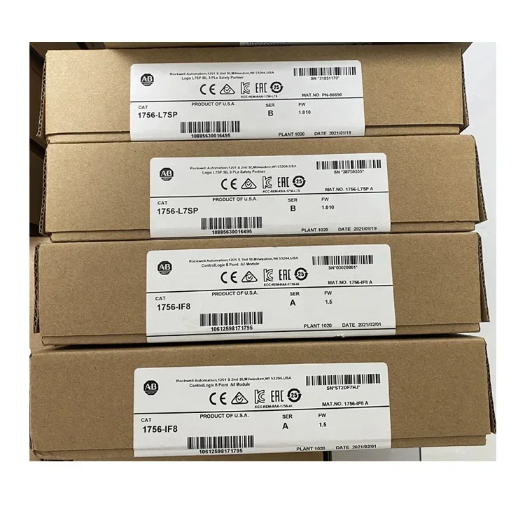 100% новый и оригинальный модуль PLC серии 1756-IF8 ControlLogix