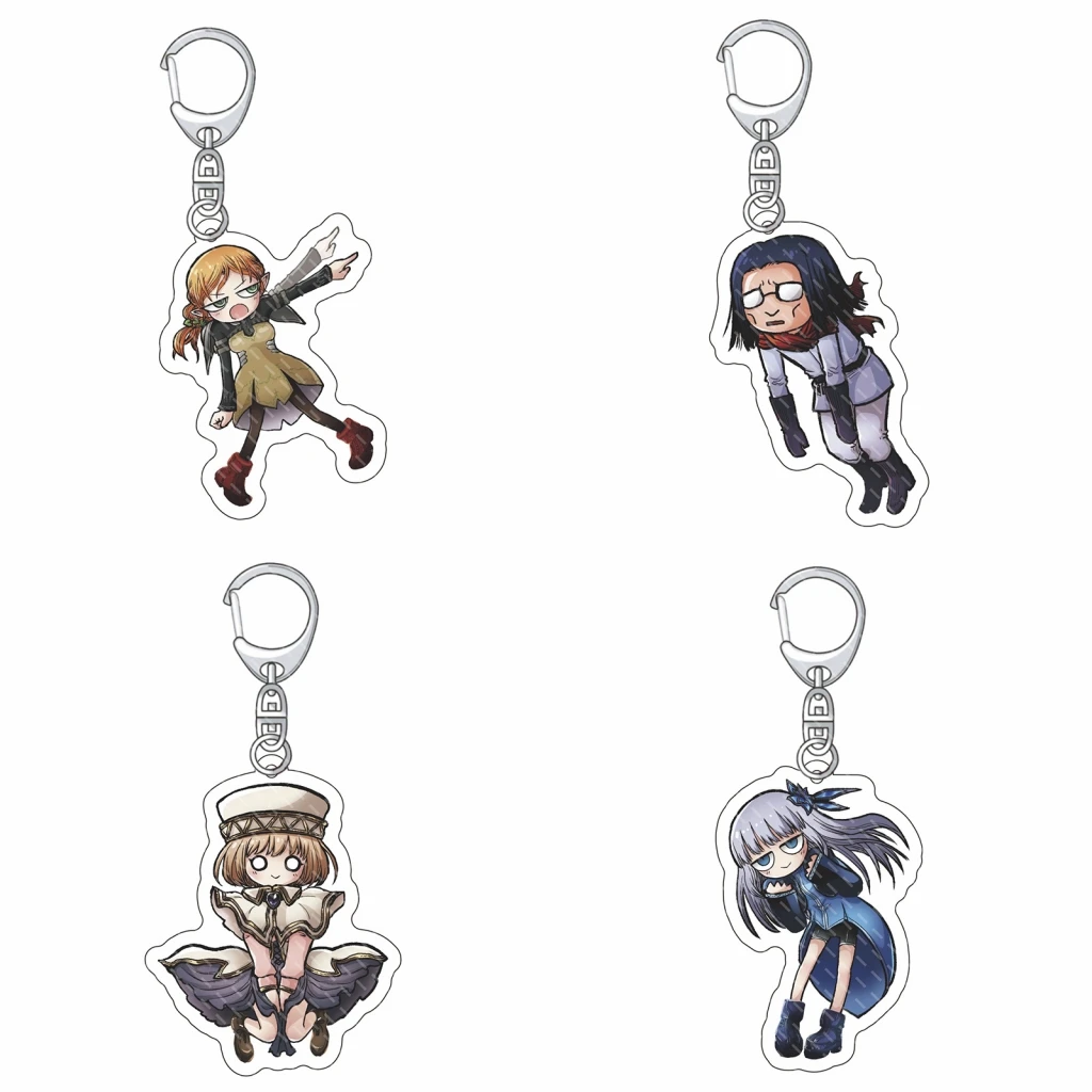 

Anime Isekai Ojisan Uncle from Another World Keychain Cartoon Cosplay Pendant Prop Accessories