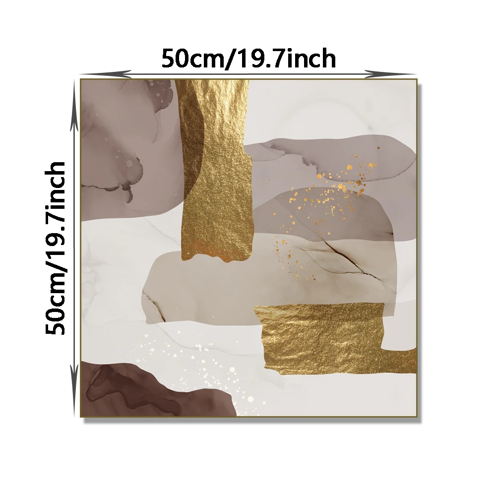 Скандинавский светильник роскошный стиль печать золотистый цвет домашняя