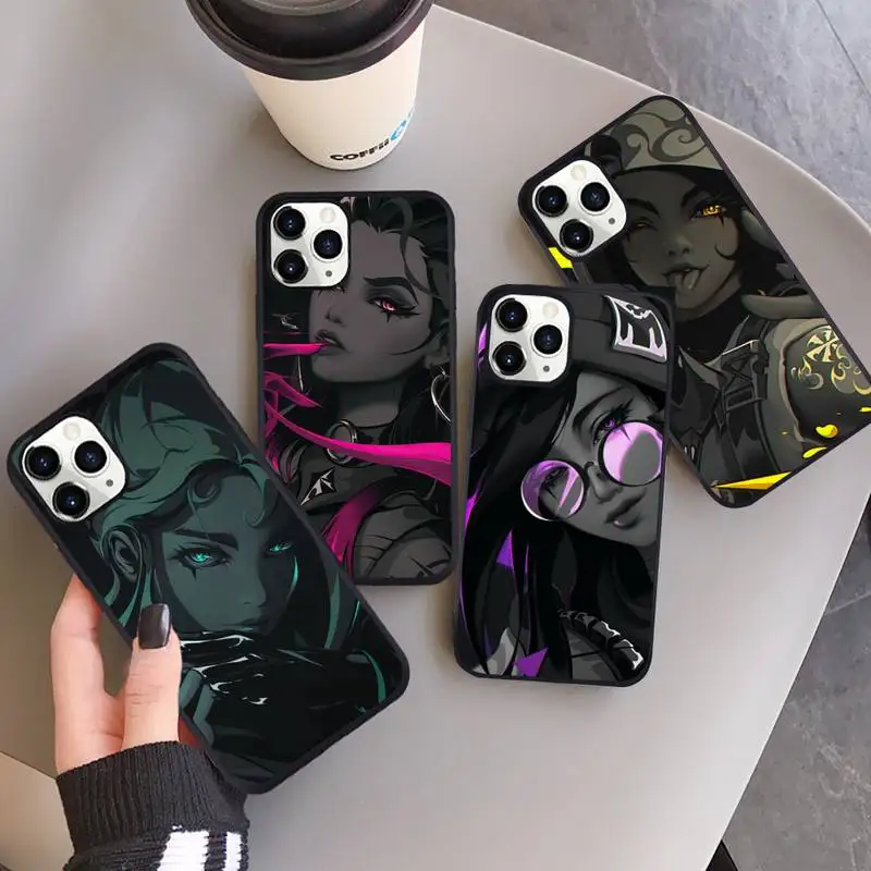

Valorant game Phone Case for iPhone 13 12 11 mini pro XS MAX 8 7 6 6S Plus X SE 2020 XR