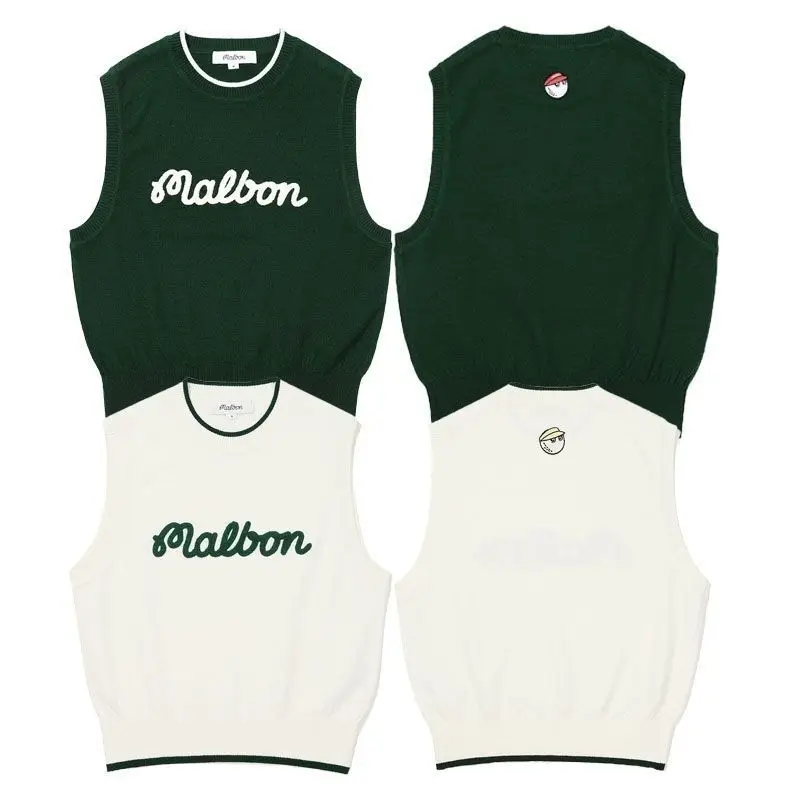 

골프웨어 여성용 아우터 라운드 넥 저지 민소매 조끼 조끼 골프웨어여성 여성용 골프웨어 럭셔리 브랜드 여자골프웨어 여성골프웨어신상품