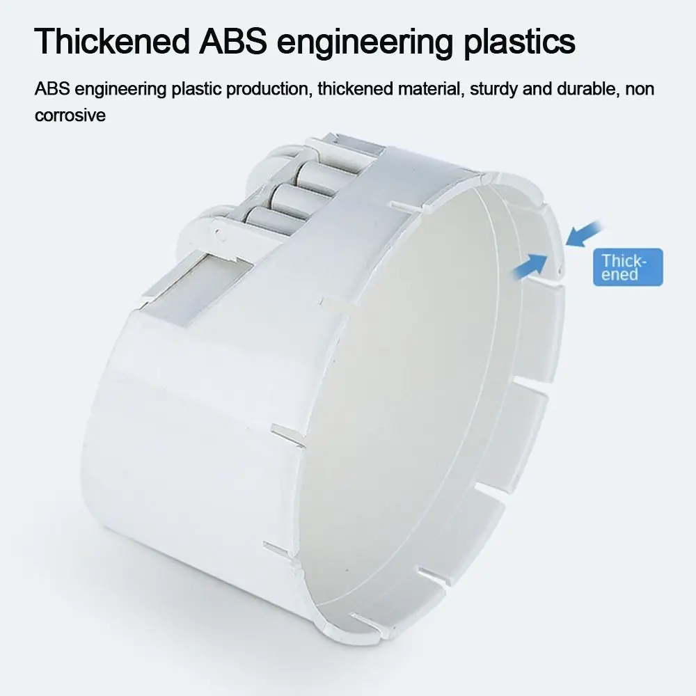 Белая многофункциональная сливная труба с защитой от запаха и укрытием