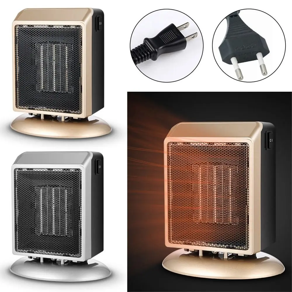 

Portable Thermostat Heating Desktop Fan Air Heater Warmer Machine Electric PTC Heater Warming Fan